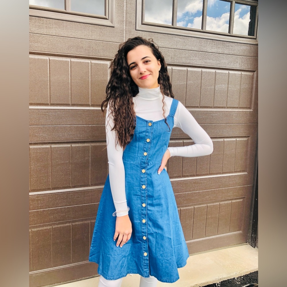 Denim dress